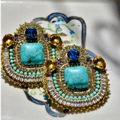 تصویر گوشواره حوض فیروزه (کوچک) 