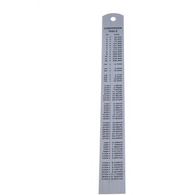 تصویر خط کش فلزی 20 سانتی 20 cm metal ruler