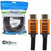 تصویر کابل HDMI برند ROYAL متراژ1.5 