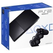 تصویر پلی استیشن ۲ فلش خور ۶۴ گیگ تک دسته کارکرده 