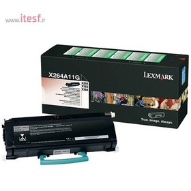 تصویر تونر کارتریج Lexmark X264A Lexmark X264A11G Black Toner Cartridge