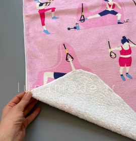 تصویر حوله باشگاهی ( زیرانداز باشگاهی ) طرح TRX 