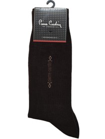 تصویر خرید اینترنتی جوراب رسمی و روزمره مردانه قهوه ای پیر کاردین PC922 ا Barra Modal-elastan Erkek Çorap Barra Modal-elastan Erkek Çorap