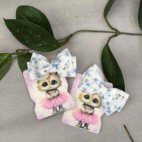 تصویر پاپیون مو کودک رویا(جفتی) 