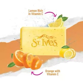 تصویر صابون اسکراب سینت ایوز ویتامین C و پرتقال 125 گرم | St.ives scrub soap vitamin c & orange 