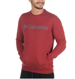 تصویر سوییشرت مردانه قرمز برند columbia 9150021664 Erkek Sweatshirt Lodge Crew