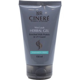 تصویر ژل موی ویتامینه سینره ۱۵۰ میلی لیتر Cinere Wet Look Herbal Gel 150 ml