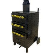 تصویر فر بلال پز تنوری سه کشو ۷ تایی 