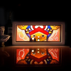 تصویر تابلو لایت باکس انیمه ای تنی چاپر وانپیس | One Piece Tony Tony Chopper Light Box 