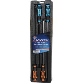 تصویر پیچ گوشتی بلند لیکوتا مدل ASD-500K4 LICOTA 4 PCS JUMBO SCREWDRIVER ASD-500K4