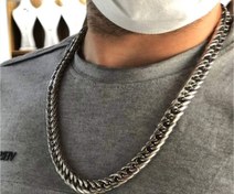 تصویر گردنبند مردانه کارتیر دوبل ۱۰ میل 