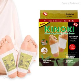 تصویر پد دفع سموم بدن کینوکی طلایی Kinoki Gold gold kinoki detox pad