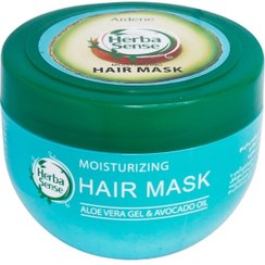 تصویر ماسک کراتینه نرم‌کننده موهای خشک و دارای موخوره حجم 250 میل آردن هرباسنس Keratin Hair Mask for Dry and Split-End Hair, 250 ml, Ardene Herbasenese