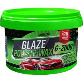 پولیش واکس بدنه خودرو ساب سازان مدل GLAZE-G2000 وزن 500 گرم