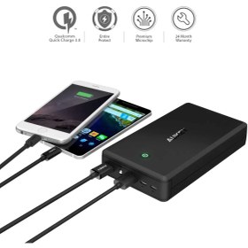 تصویر پاور بانک 30000 آکی AUKEY PB-T11 AUKEY PB-T11 30000mAh Power Bank