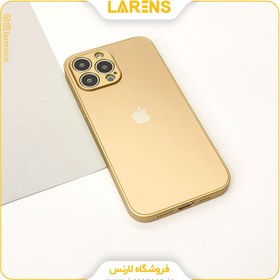 تصویر لارنس | قیمت و خرید کاور Scratch ایفون 13 پرو مکس _ رنگ Gold 