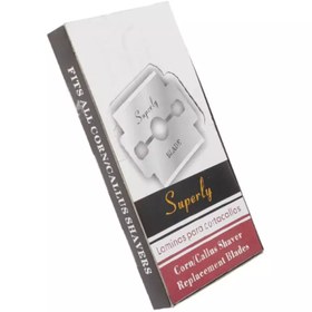 تصویر یدک تیغ پدیکور بسته 100 عددی 