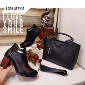 تصویر ست کیف و کفش زنانه چرم سایز ۳۷ تا ۴۰ 