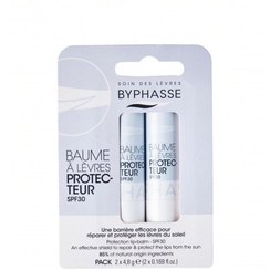 تصویر بالم لب بایفاس مدل PROTECTEUR بسته 2 عددی BYPHASSE PROTECTION LIP BALM SPF30