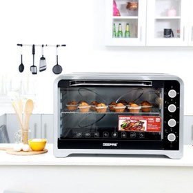 تصویر آون توستر ۱۰۰ لیتری جی پاس مدل GO34027 Geepas GO34027 Electric Oven with Rotisserie & Convection 100L - 2800W