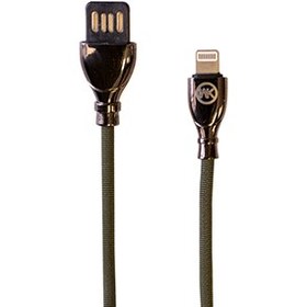 تصویر کابل تبدیل USB به Lightning دبلیو کی مدل WDC-85 طول 1 متر WK WDC-85 USB to Lightning cable 1m