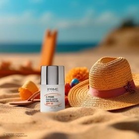 تصویر فلوئید ضد آفتاب ویتامین سی پرایم SPF50 (بی رنگ) Prime