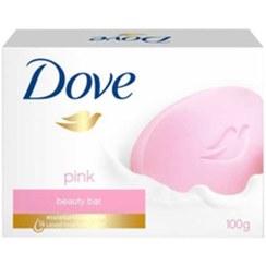 تصویر صابون داو کرمی گل رز و شیر 90گرم Dove PINK