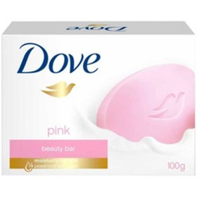 تصویر صابون داو کرمی گل رز و شیر 90گرم Dove PINK