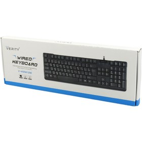 تصویر کیبورد با سیم وریتی مدل V-KB6126 