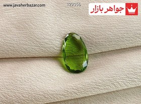 تصویر نگین زبرجد سنتاتیک خوش تراش کد 129356 