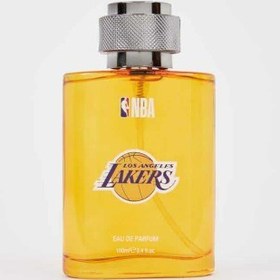 تصویر عطر 100 میلی لیتری دارای مجوز NBA لس آنجلس لیکرز مردانه رنگ زرد دیفکتو 