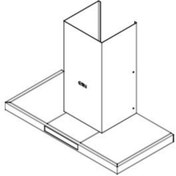 تصویر هود کن مدل ۱۴۳۰ سایز ۹۰ Can Kitchen Hood 1430