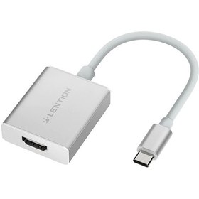 تصویر مبدل USB-C به HDMI لنشن مدل UC-4KHDMI کابل تبدیل کابل تایپ سی USB Type-C