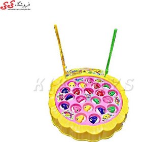 تصویر اسباب بازی ماهیگیری موزیکال با قلاب GAME FISHING 
