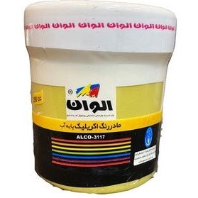 تصویر مادررنگ اکریلیک طلایی الوان کد 592 حجم 250 میلی لیتر 