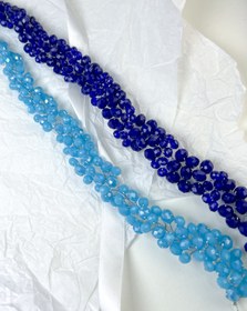 تصویر ریسه مو سورمه ای 