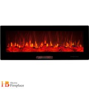 تصویر شومینه برقی LCD طول 130 سانتی متر 130 cm long LCD electric fireplace