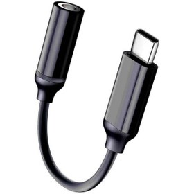 تصویر تبدیل تایپ c به جک 3.5 سامسونگ USB-C Headset jack Adapter