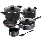 تصویر سرویس قابلمه 9 پارچه تفال مدل Unlimited – پوشش Titanium Anti-Scratch، مناسب القایی 