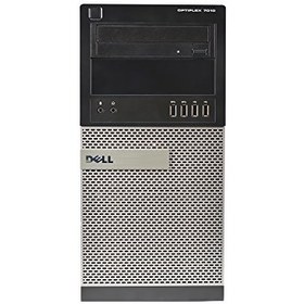 تصویر برج Dell 7010 ، Core i7-3770 3.4GHz ، رم 16 گیگابایت ، هارد دیسک 500 گیگابایت ، DVDRW ، ویندوز 10 پرو 64bit (تجدید شده) 