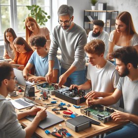 تصویر دوره تخصصی آموزشی تعمیرات سخت افزار - ED:۲۵۰ ساعته Specialized Training Course on Hardware Repairs
