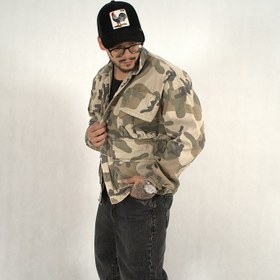 تصویر کت جین کارگو چریکی 