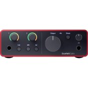 تصویر کارت صدا Focusrite مدل Scarlett Solo G4 Focusrite Scarlett Solo G4 Audio Interface