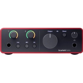 تصویر کارت صدا Focusrite مدل Scarlett Solo G4 Focusrite Scarlett Solo G4 Audio Interface