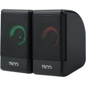 تصویر اسپیکر دو تکه RGB تسکو مدل TS 2058 ا TSCO TS 2058 Speaker TSCO TS 2058 Speaker