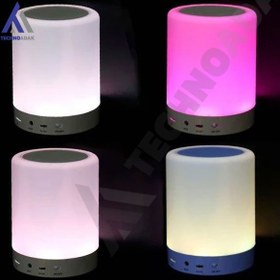 تصویر لامپ لمسی و اسپیکر قابل حمل Touch Lamp Portable Speaker 