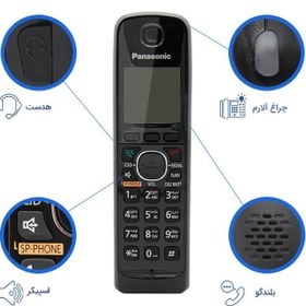 تصویر تلفن بی سیم KX-TG3811BX پاناسونیک ا Panasonic KX-TG3811BX Cordless phone Panasonic KX-TG3811BX Cordless phone