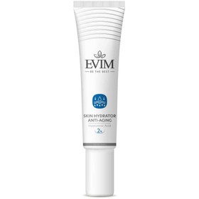 تصویر کرم تخصصی هیالورونیک اسید 2% ایویم حجم 35 میلی لیتر Evim Skin Hydrator Anti Aging Hyaluronic Acid 2 Percent 35 Ml