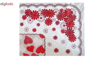 تصویر سفره 6 نفره طرح میخک 