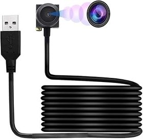 تصویر دوربین رایانه ای Kastwave Webcams Camera HD 1080P دوربین تماس چشمی با میکروفون 120 با زاویه دید 2.8 میلی متر لنز مینی دوربین USB برای زوم/اسکایپ/تیم ها ، لپ تاپ کنفرانس/تماس/بازی (2.8 لنز) KASTWAVE Webcams Computer Camera HD 1080P Eye Contact Camera with Microphone 120 Wide-Angle 2.8 mm Lens Mini USB Camera Webcam for Zoom/Skype/Teams, Conferencing/Calling/Gaming Laptop (2.8 Lens)